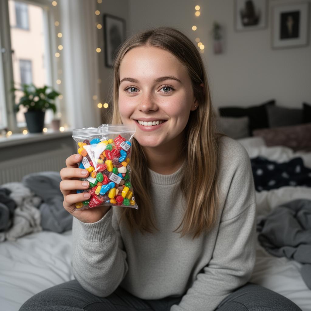 Creator unboxing Goodiset candy